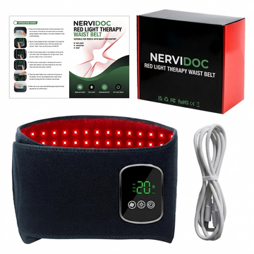 Infrared Heat Therapy Waist Belt for Lower Back Relief