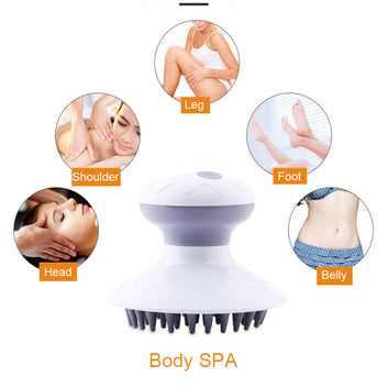 Portable Electric Waterproof Scalp Massager